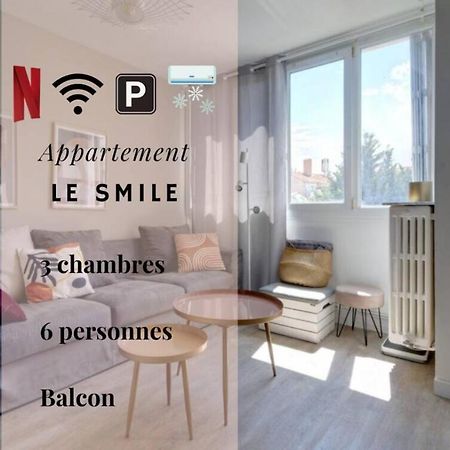 Le Smile - 3 Bedrooms - 8Pers - Parking - Centre Gare 몽펠리에 외부 사진